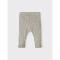 NAME IT Hulmønster Leggings Himma Forest Fog